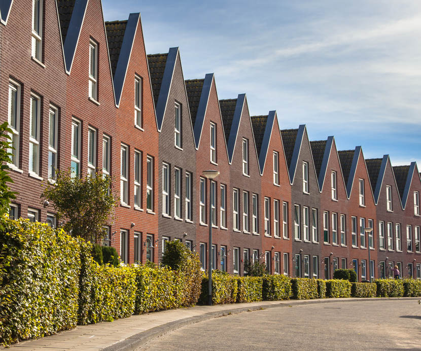 Nieuwbouwhuizen in Groningen